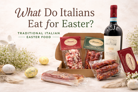 Easter Box – Gourmet Selection of Cured Meats and Wine (8 Products)