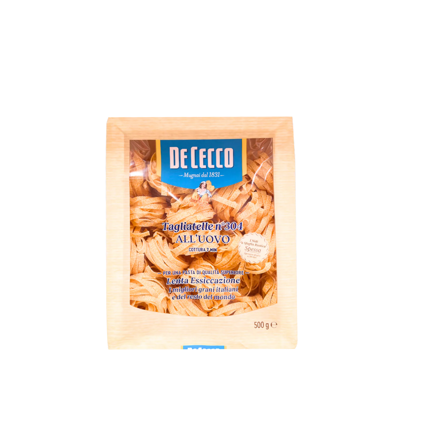 DE CECCO Tagliatelle all'Uovo, 500gr.