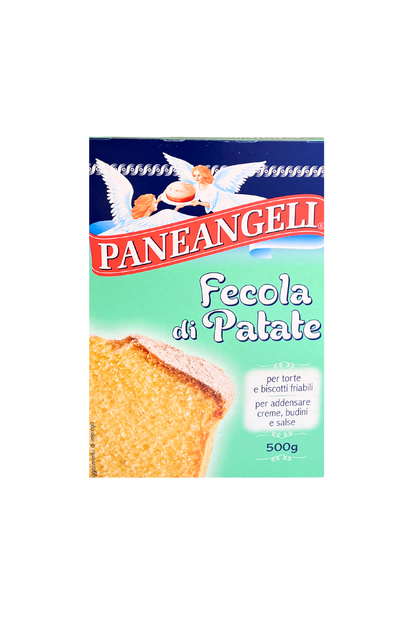 Confezione da 500g di Fecola di Patate PANEANGELI – ideale per dolci soffici e friabili
