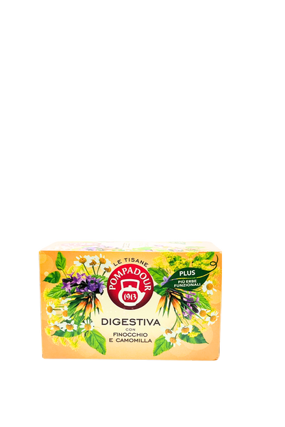 POMPADOUR Digestive Herbal Tea.