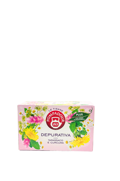 POMPADOUR Detoxifying Herbal Tea.