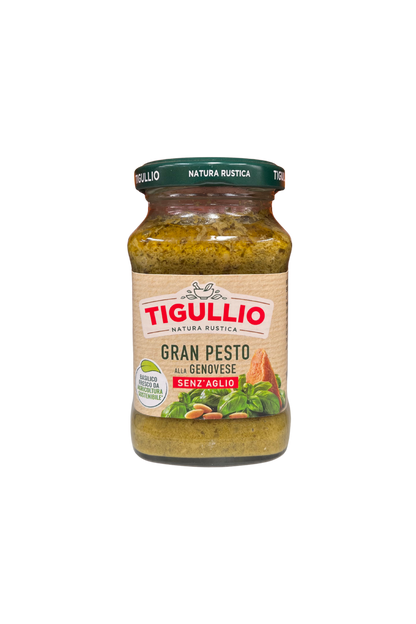 TIGULLIO Gran Pesto alla Genovese Senz'Aglio, 190gr.
