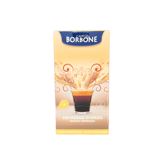 BORBONE Barley Espresso, 18 Pods.