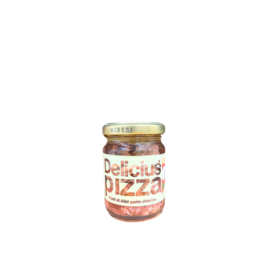Delicius Filetti di Alici Gusto Classico 145g alici in olio di girasole

