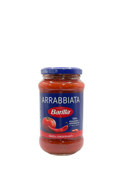 BARILLA Sugo all'Arrabbiata, 100% Pomodoro e Peperoncino italiani. 400gr
