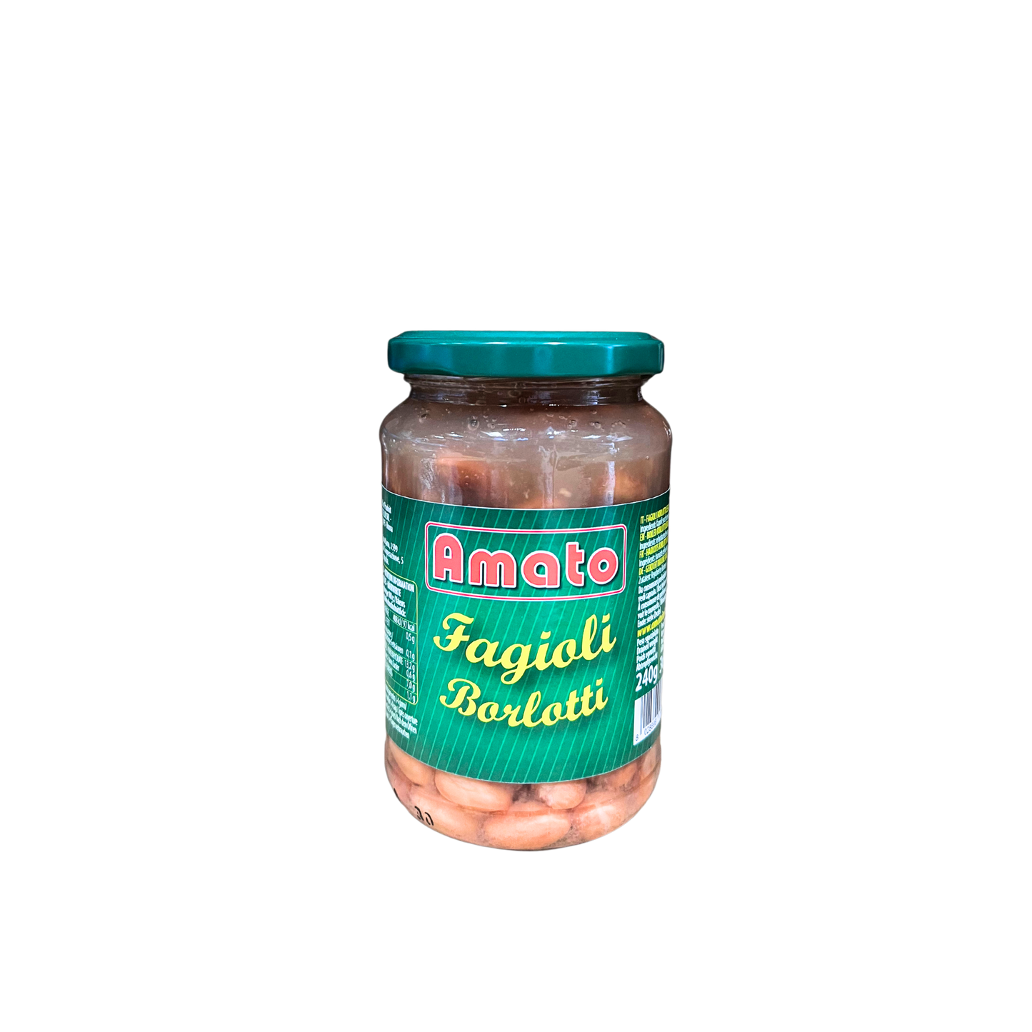 AMATO Borlotti Beans, 400gr.