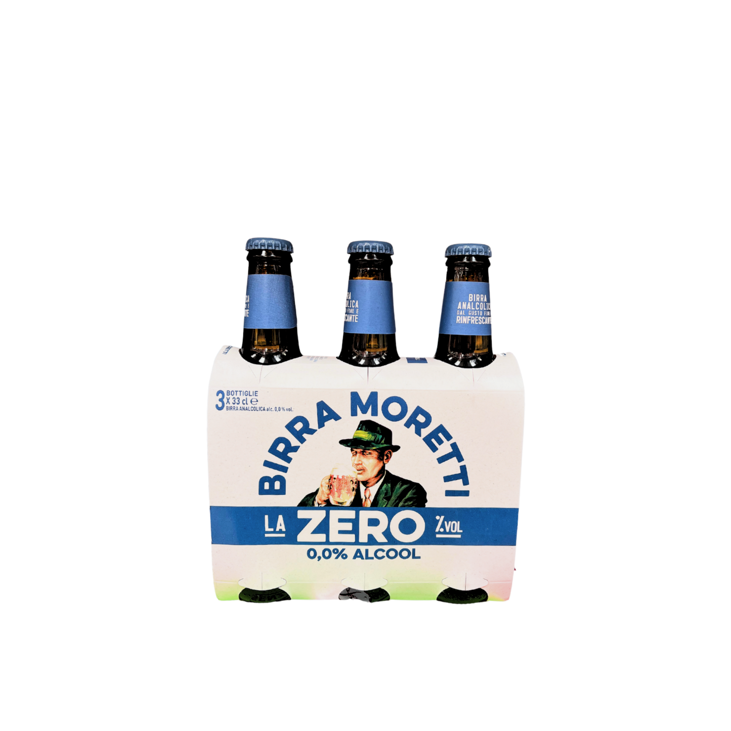 Moretti Beer Zero Alcohol% (3x33cl)