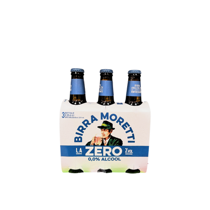 Moretti Beer Zero Alcohol% (3x33cl)