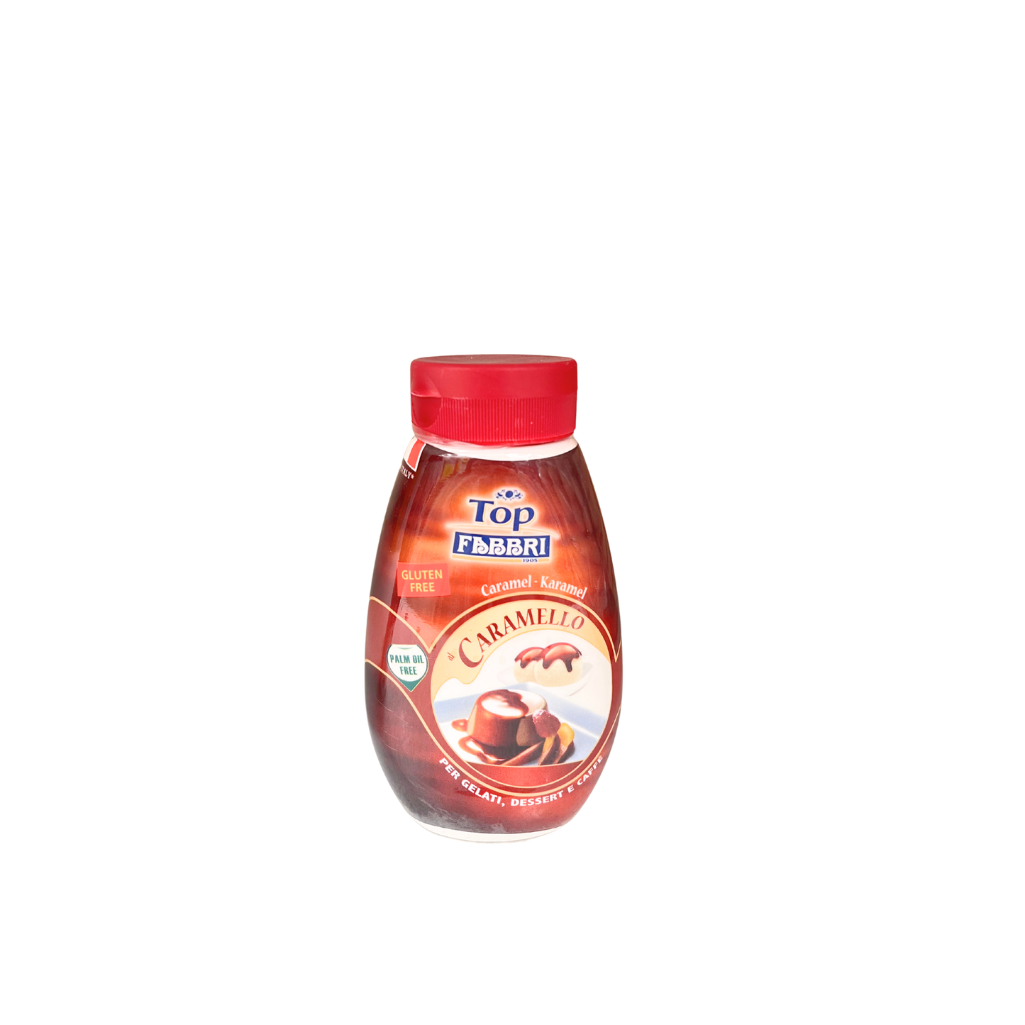 FABBRI Top Royal Caramel – Caramel Sauce for Desserts and Ice Cream 225 gr.