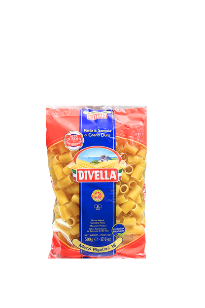 Divella Halbe Rigatoni, 500g