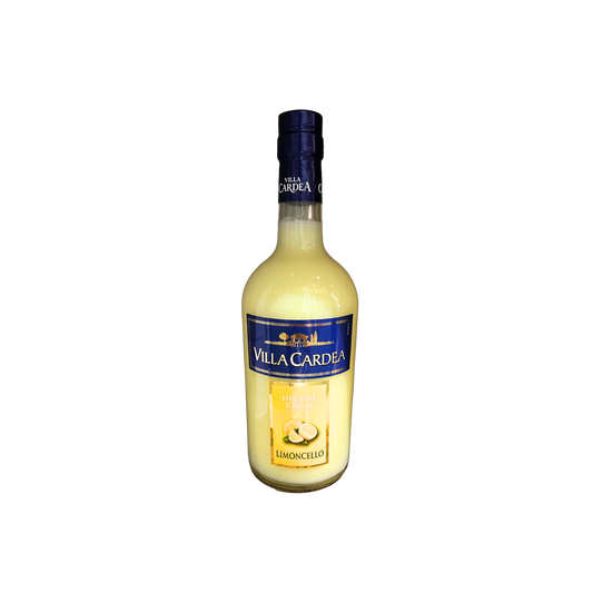 VILLA CARDEA Liquore Crema di Limoncello 50cl - Bottiglia di liquore crema al limone
