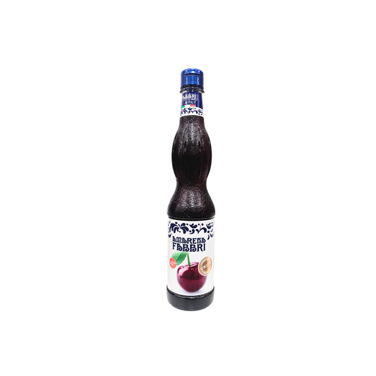 Bottiglia di Sciroppo Fabbri all’Amarena da 560ml – disponibile su Essenza Pisterzi
