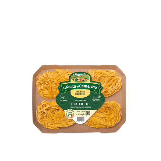 LA PASTA DI CAMERINO Rustiche all'uovo, 250gr.