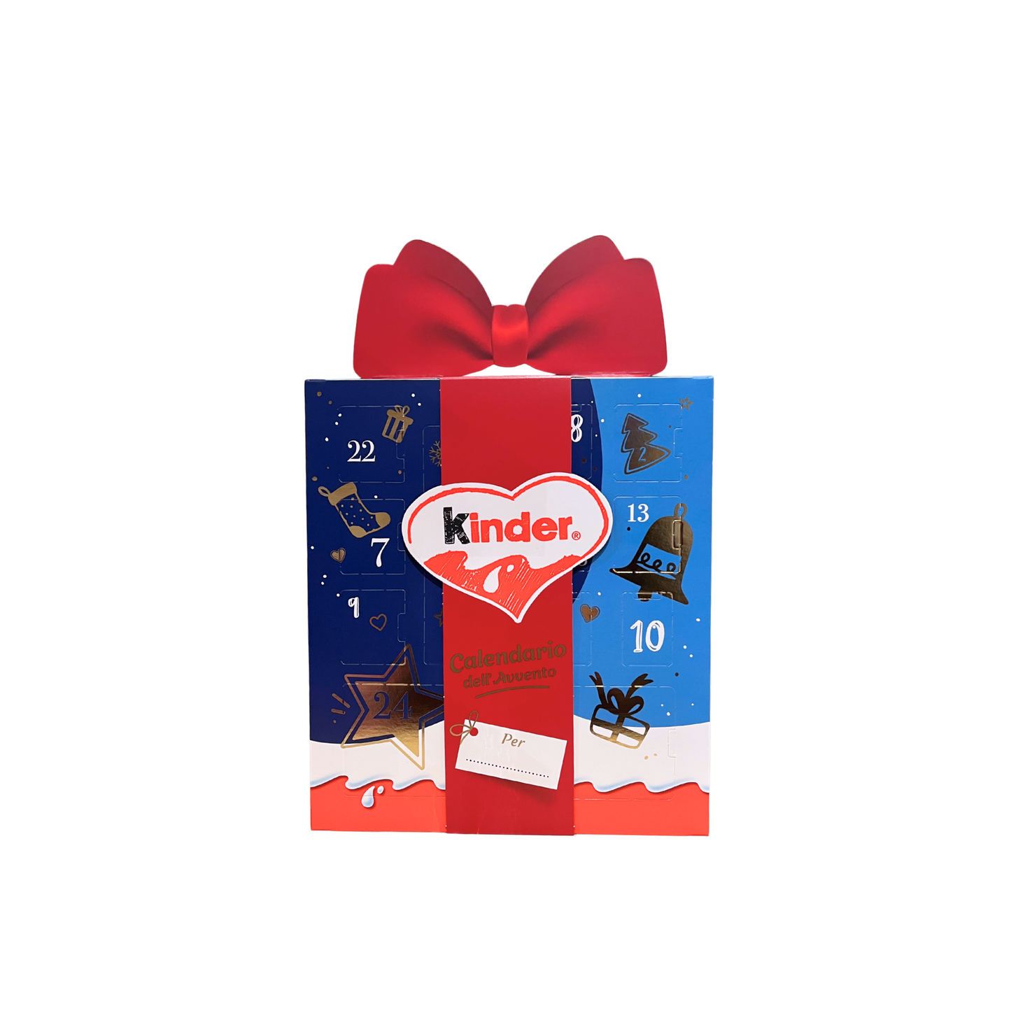 KINDER Calendario dell’Avvento Gift Box, 214gr.