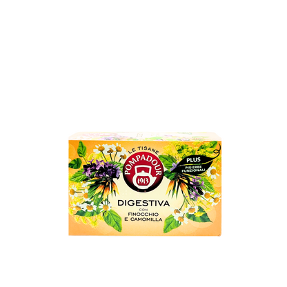 POMPADOUR Digestive Herbal Tea.