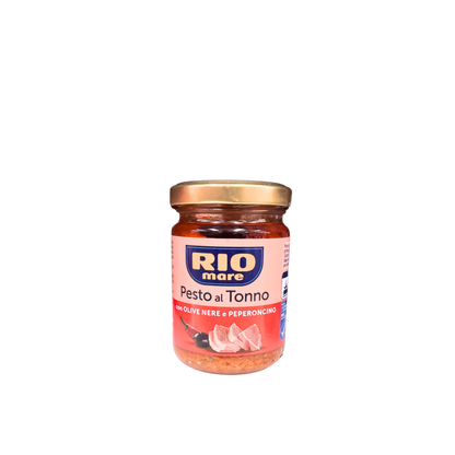 Rio Mare Pesto al tonno con olive nere e peperoncino 130g