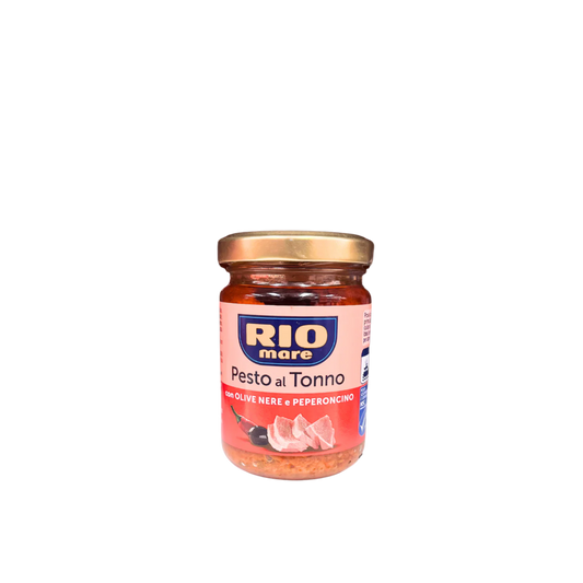 Rio Mare Pesto al tonno con olive nere e peperoncino 130g
