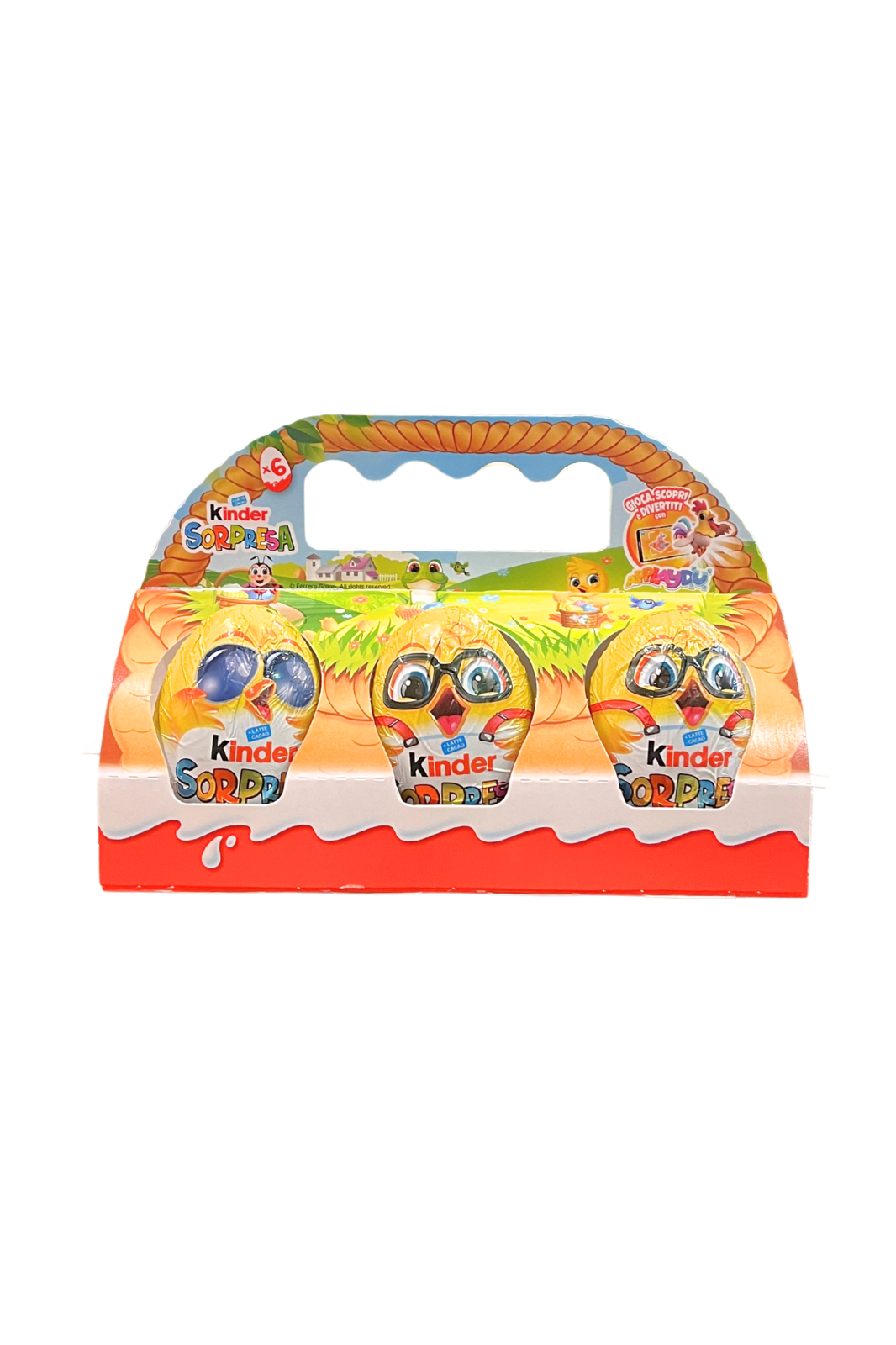 KINDER Sorpresa Casetta, x6.