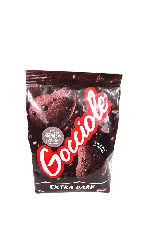 Pavesi Gocciole con gocce di cioccolato extra fondente 400g
