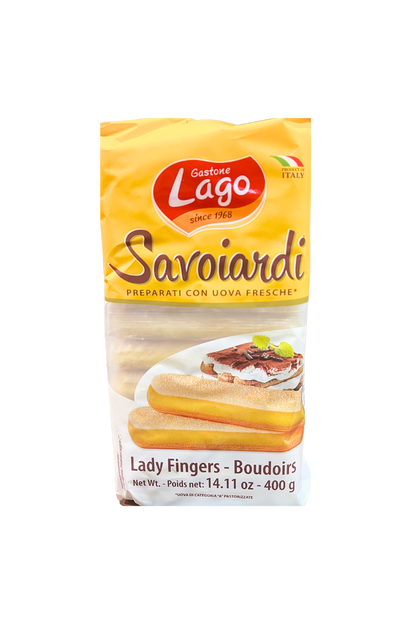 LAGO Savoiardi 400g – biscotti ideali per tiramisù e dolci italiani