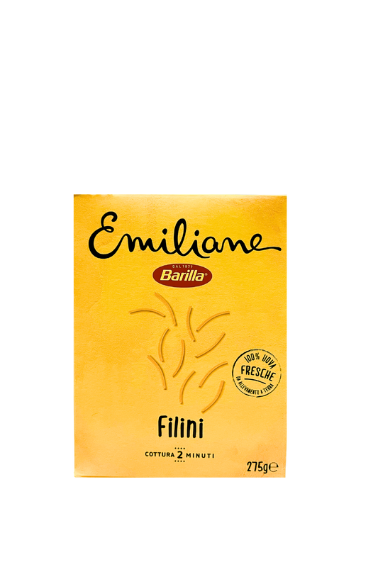 Barilla Emiliane Filini, 100% uova Fresche. 275g