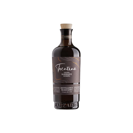 DISTILLERIA MARZADRO Grappa Trentina Barrique Morbida, 70cl.