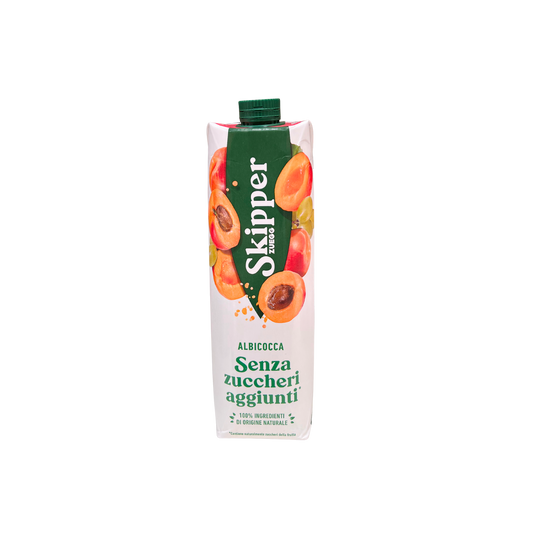 SKIPPER Succo Albicocca senza Zuccheri Aggiunti, 1LT.