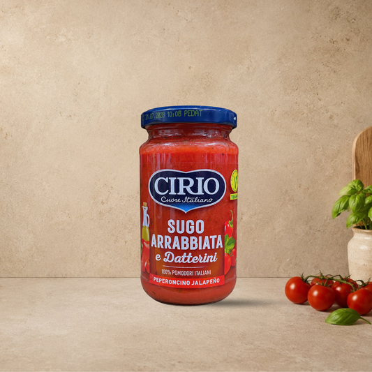 CIRIO Sugo Arrabbiata & Datteri, 190gr.