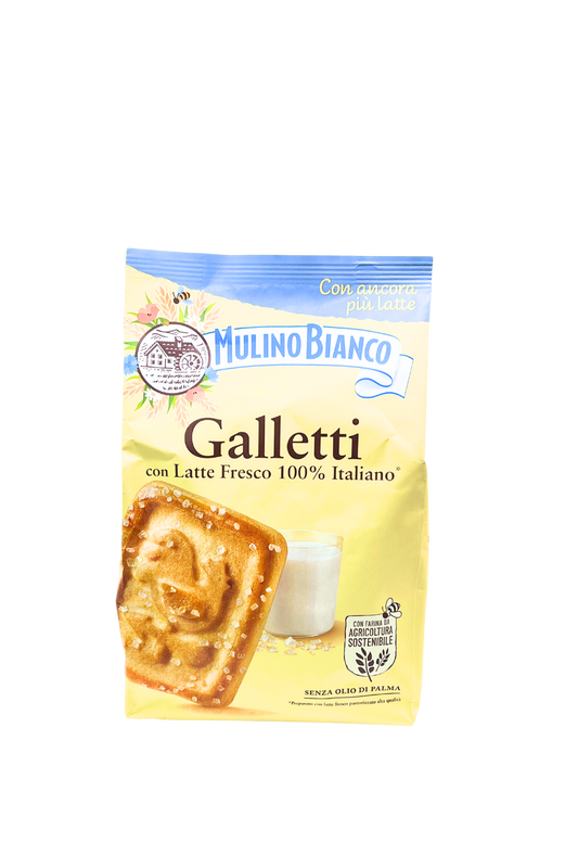 Mulino Bianco Galletti con Latte fresco 100% Italiano