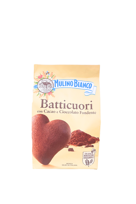 Mulino Bianco Batticuori con Cacao e Cioccolato Fondente