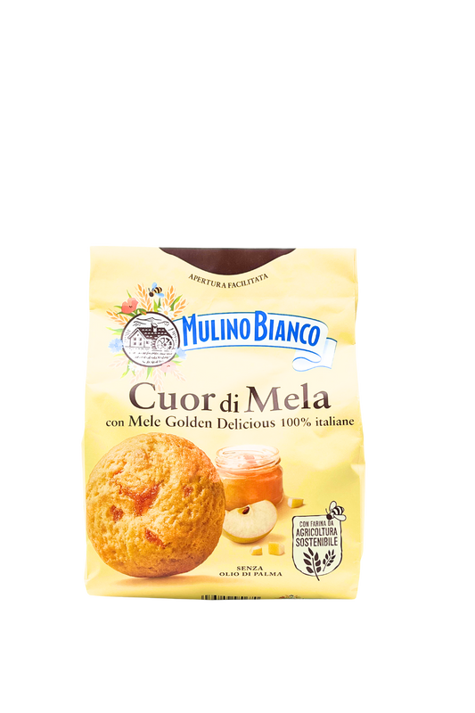 Mulino Bianco Cuor di Mela con Mele Golden delicious 100% italiane