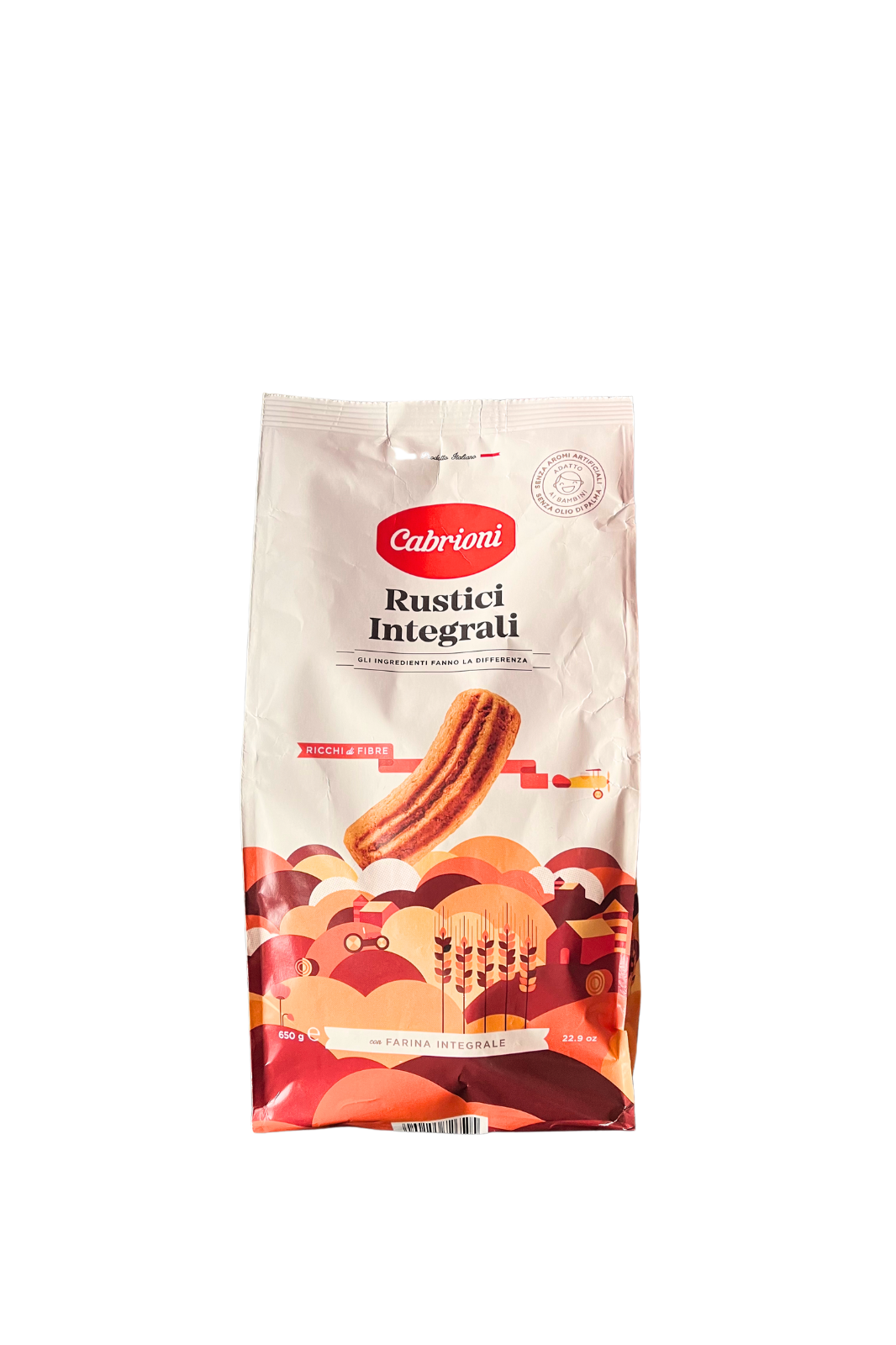 Cabrioni Biscotti Rustici Integrali