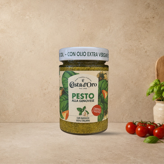 COSTA D'ORO Pesto al Basilico, 190gr.
