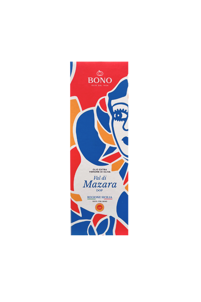 BONO Gift Pack Olio Extra Vergine di Oliva Val di Mazara DOP, 500ml.