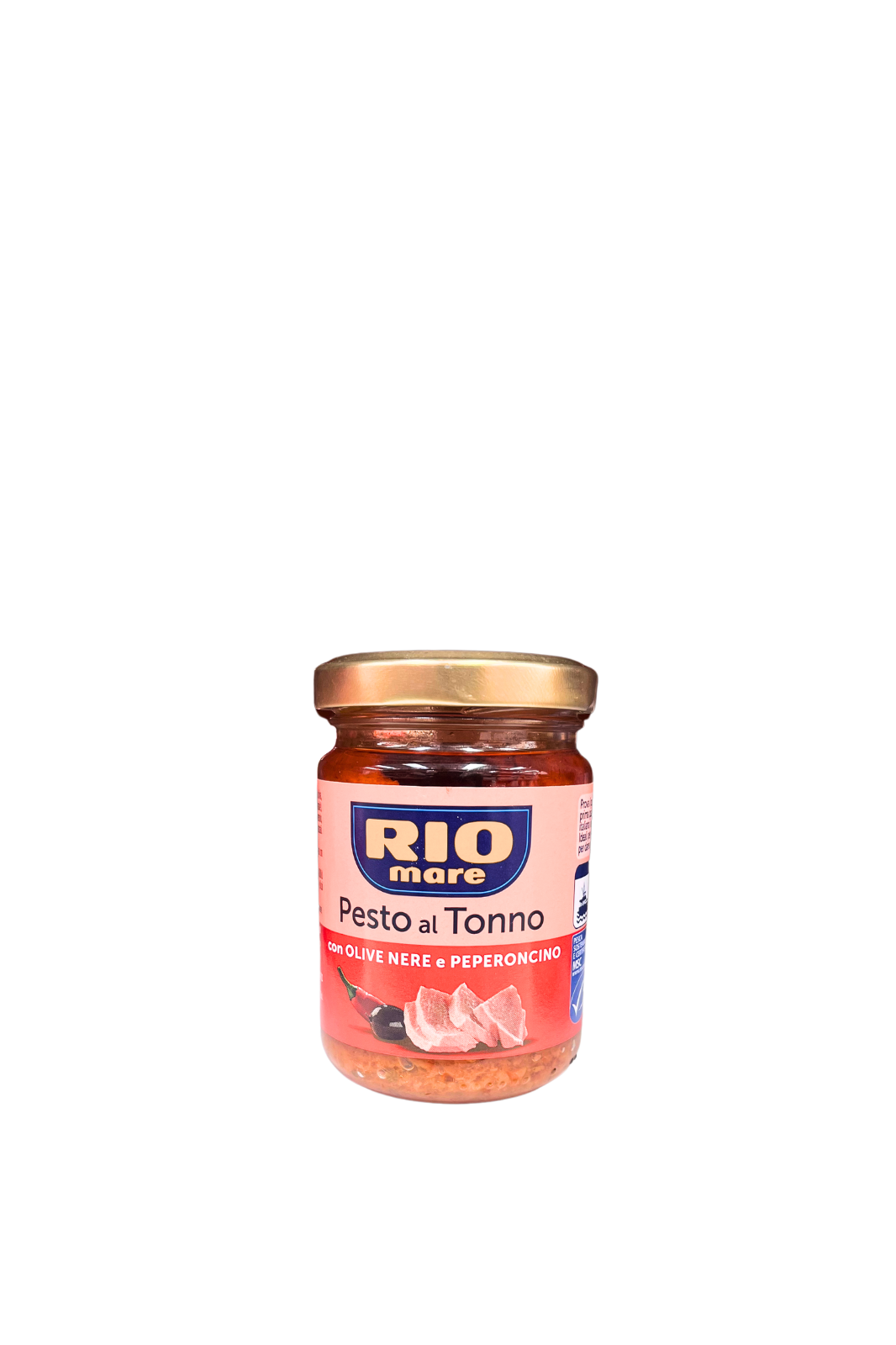 Rio Mare Pesto al tonno con olive nere e peperoncino 130g