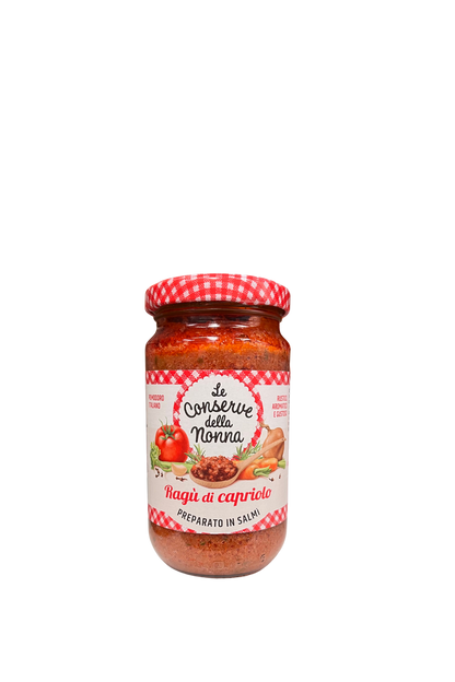 Grandma's Preserves Venison Ragù 190