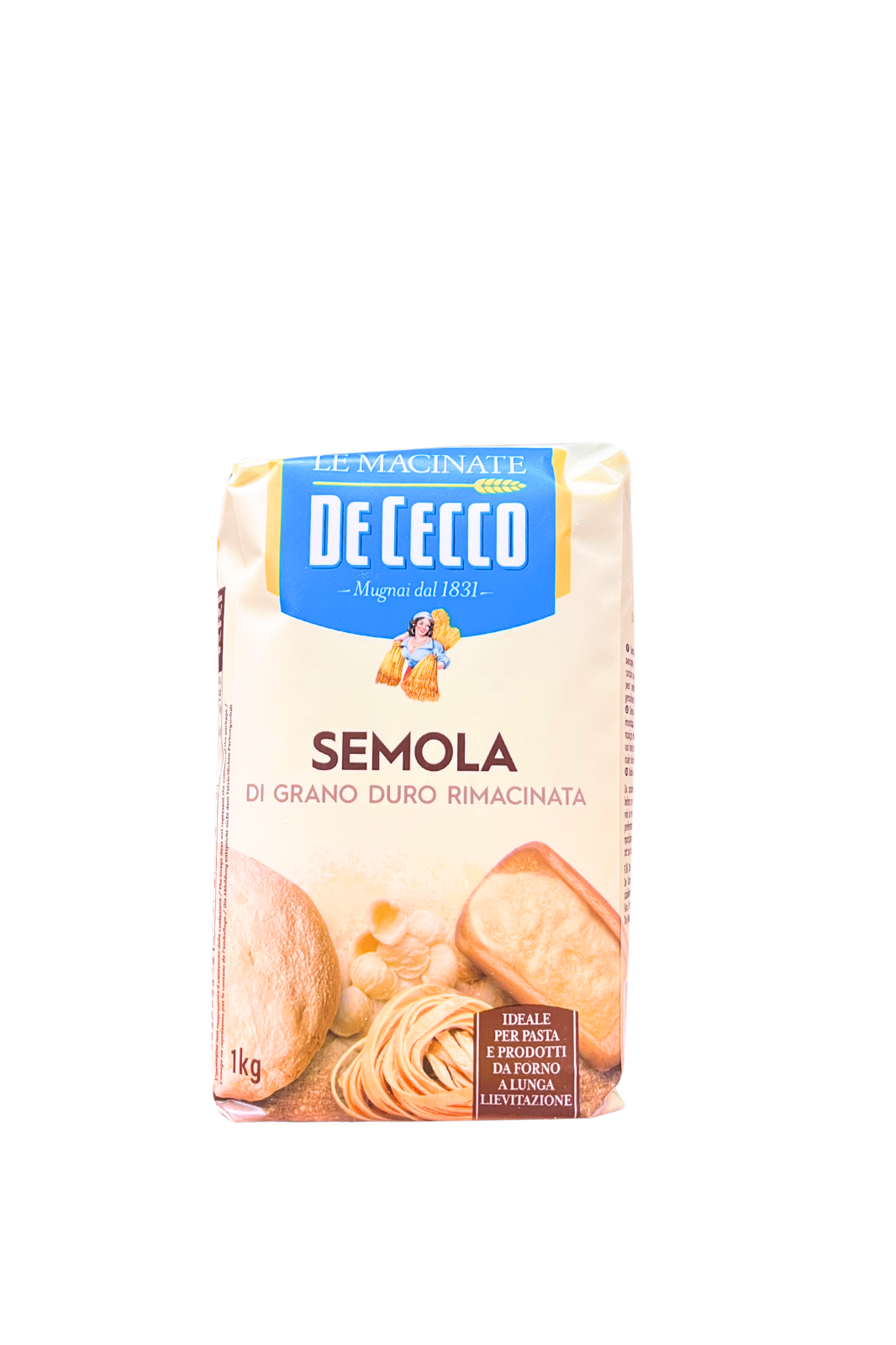 De Cecco Semola di Grano duro Rimacinata, 1kg