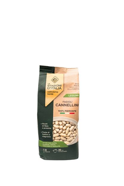 Seasons of Italy Cannellini Beans 100% Piedmont, 400g