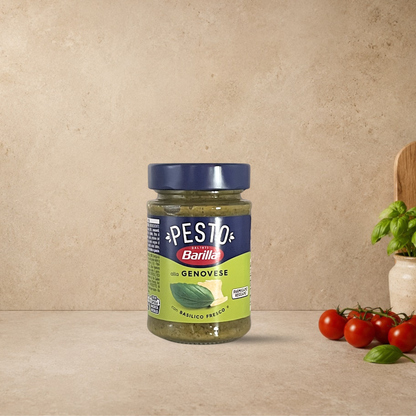 BARILLA Pesto alla Genovese mit frischem Basilikum, 190gr.