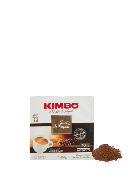 KIMBO Caffè di Napoli, Tostatura medio scura (2x250g)