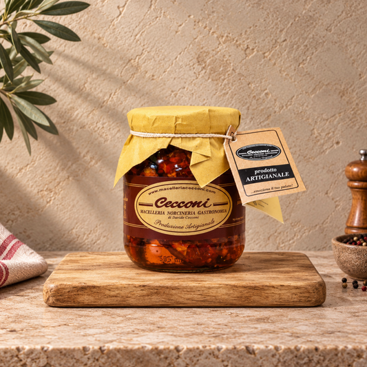 Salsicce Ciociare Sott’olio in Barattolo – Macelleria Cecconi Davide.