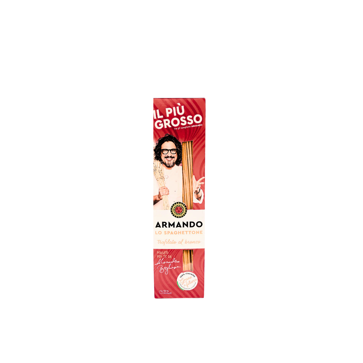 PASTA ARMANDO Spaghettoni Trafilata al Bronzo – Grano 100% Italiano 500gr.