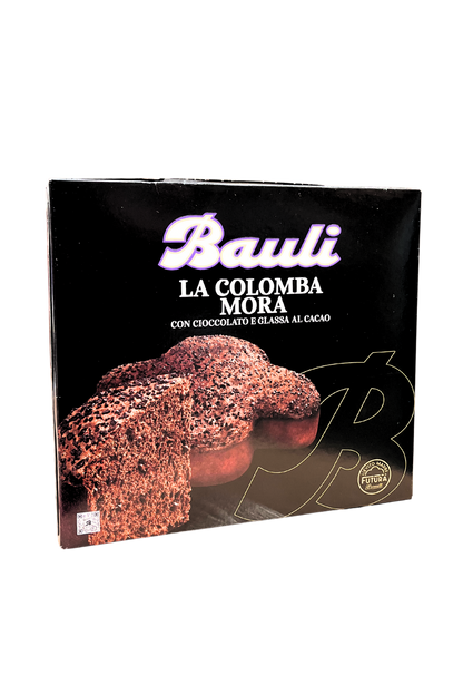 Colomba Bauli Mora 700g con gocce di cioccolato e glassa al cacao dolce pasquale