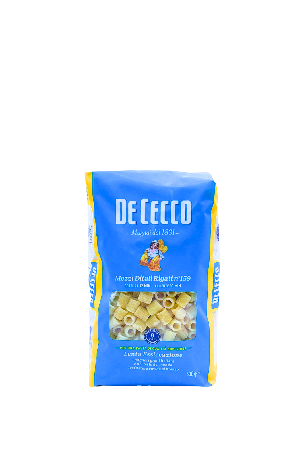 De Cecco Halbe Fingerhüte Rigati 500g