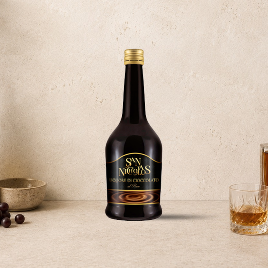 A rich Italian indulgence where dark chocolate meets warm Caribbean rum

