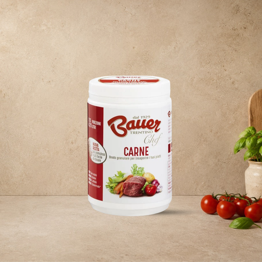 BAUER Brodo Granulare di Carne 700g | Brodo istantaneo ricco e naturale