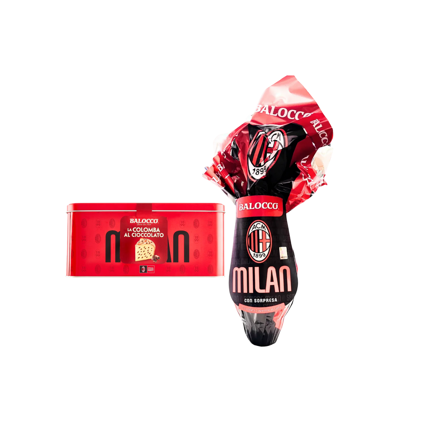 Balocco Milan uovo di Pasqua e colomba al cioccolato promo
