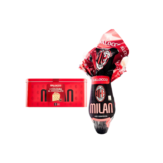 Balocco Milan uovo di Pasqua e colomba al cioccolato promo
