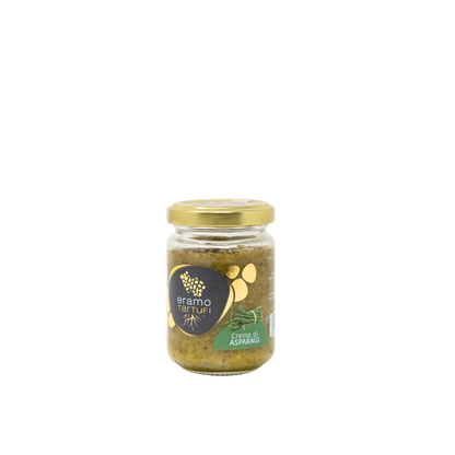 Barattolo crema di asparagi italiana gourmet
