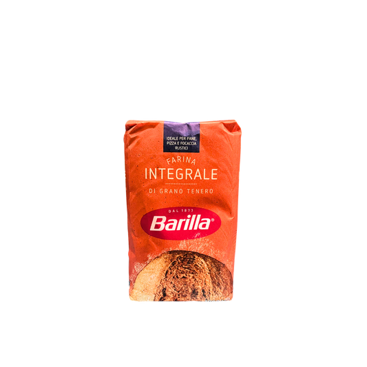 Barilla Farina Integrale di grano tenero 1kg confezione
